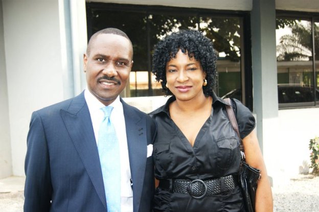Pastor Ituah Ighodalo and Princess Asha Okojie, CEO AfriQtalk LLC